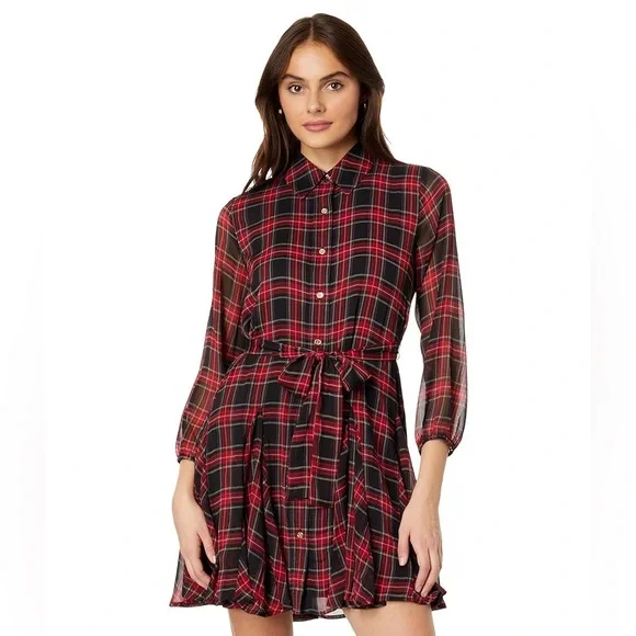 Tommy Hilfiger | Dresses | Tommy Plaid Dress Womens Lightweight Holiday Preppy Dark Academia Blackred | Poshmark Tommy Hilfiger | Dresses | Tommy Plaid Dress Womens Lightweight Holiday Preppy Dark Academia Blackred | Poshmark